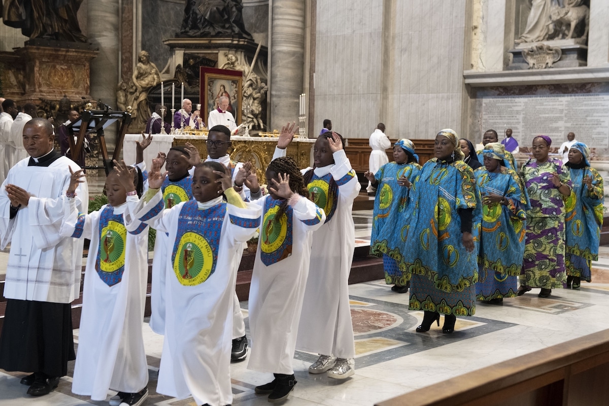 La comunidad del Congo. Foto: L'Osservatore Romano