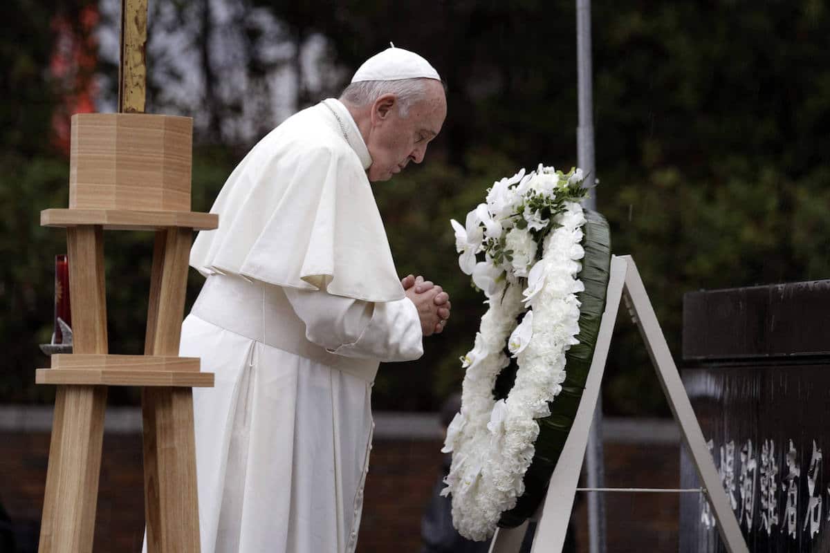 El Papa Francisco en Japón. Foto: L'Osservatore Romano