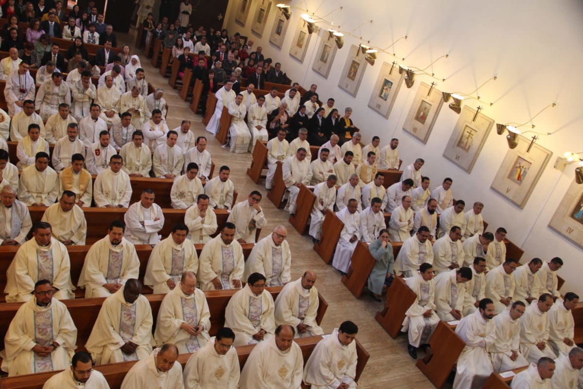 Misa en el Seminario Conciliar.