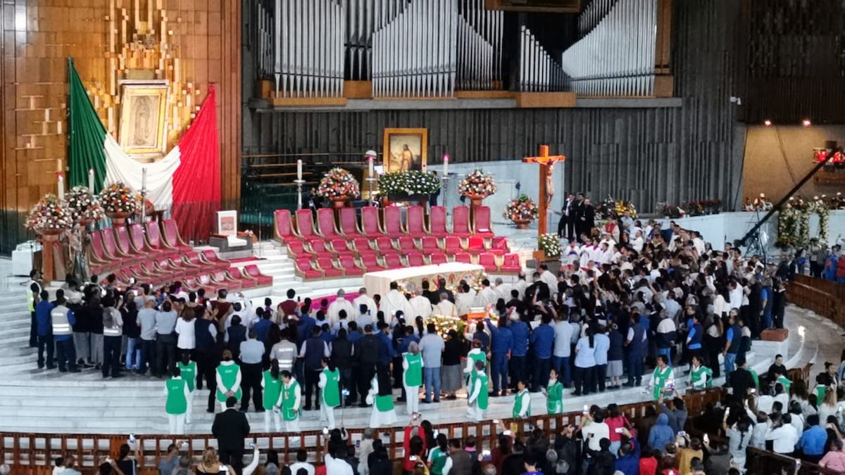 Homenaje a la Virgen de Guadalupe