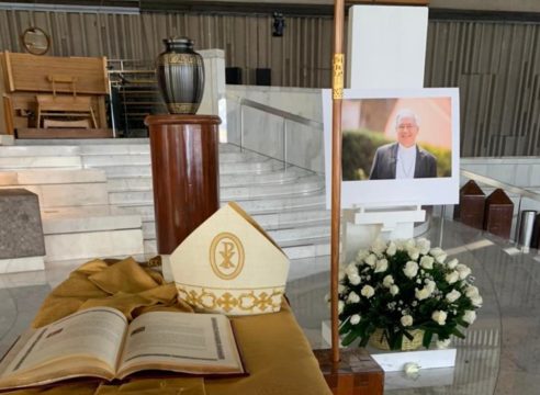 Despiden a Monseñor Daniel Rivera en la Basílica de Guadalupe