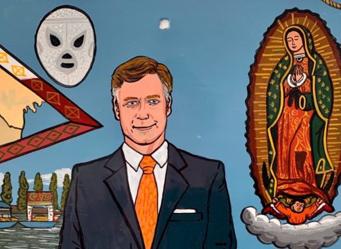 El exvoto a la Virgen de Guadalupe del embajador de EU en México