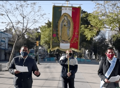 Así fue la peregrinación virtual de la Arquidiócesis de México al Tepeyac