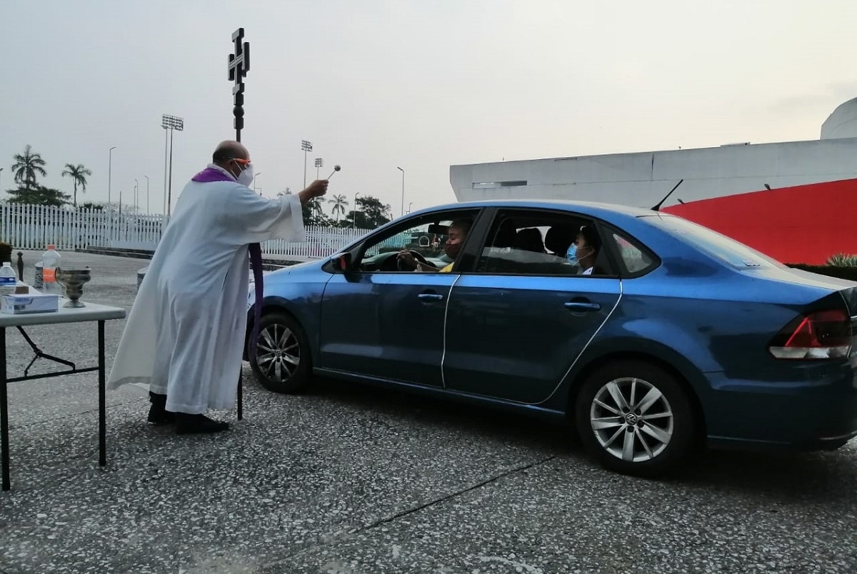 Miércoles de Ceniza, fotografía del medio Tabasco Hoy.