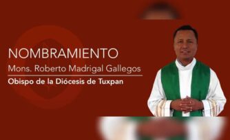 El Papa Francisco nombra un nuevo obispo para la diócesis de Tuxpan