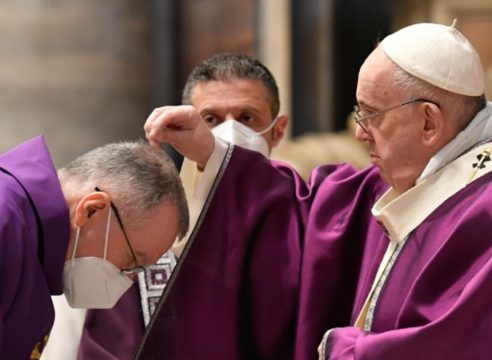 Papa Francisco en Miércoles de Ceniza: Es tiempo de regresar a Dios