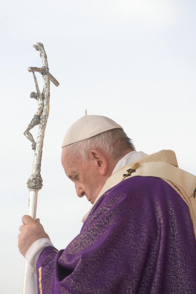 La Iglesia en Irak está viva, aseguró el Santo Padre. Foto: Vatican Media.