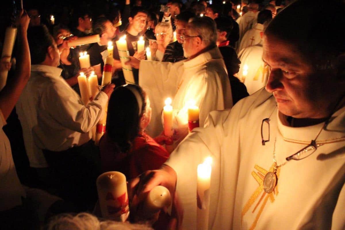 La Vigilia Pascual. Foto: Luis Patricio