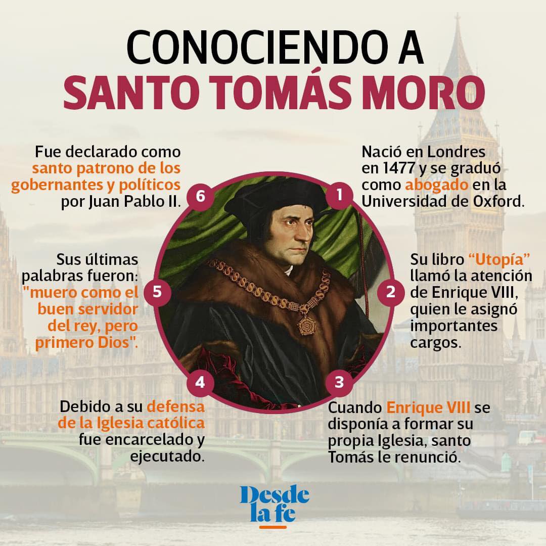 Santo Tomás Moro.