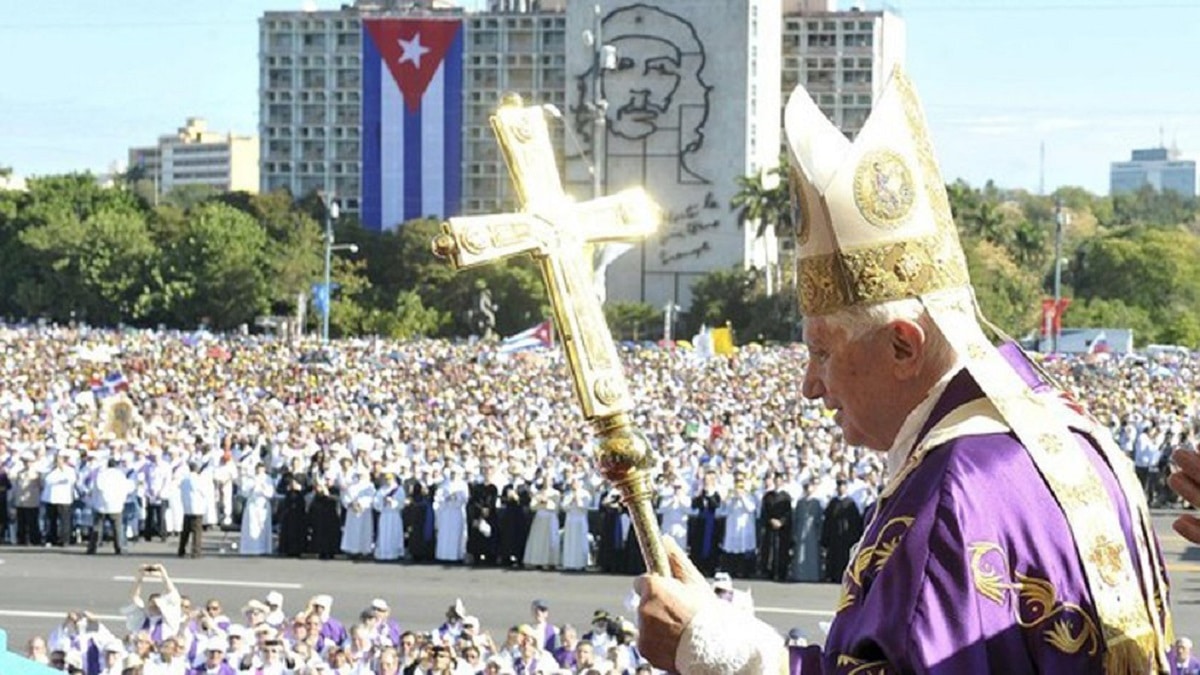 El Papa Benedicto XVI visitó Cuba del 26 al 28 de marzo de 2012.