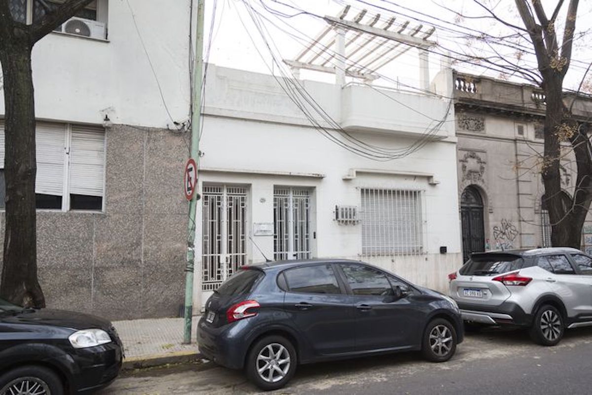 Fachada de la casa donde nació el Papa Francisco. Foto: La Nación