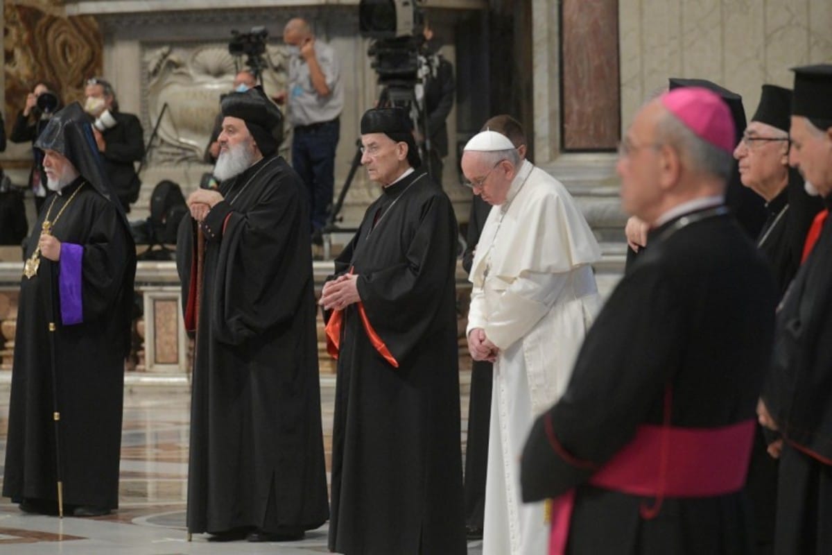 Jornada de oración y reflexión por la paz en Líbano. Foto: Vatican Media.