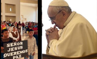 Papa Francisco envía un mensaje al pueblo de Aguililla: “¡No están solos!”