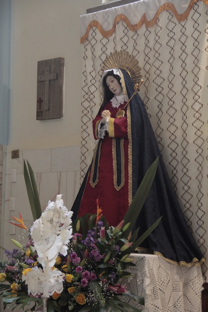 Nuestra Señora de las Aguas salvó a la Ciudad de México de fuertes inundaciones. Foto: Alex García