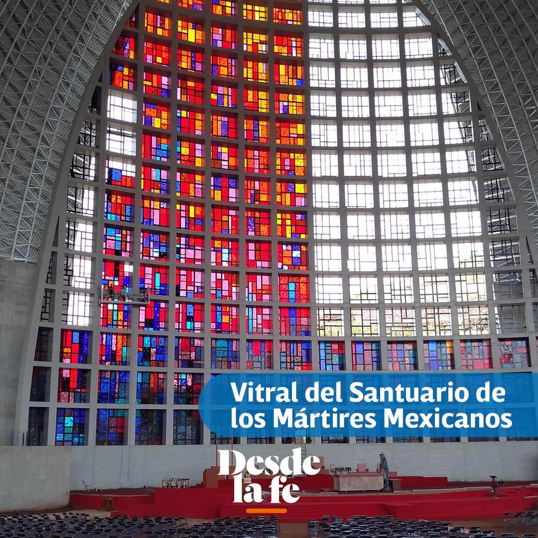 Actualmente, Fray Gabriel trabaja en el montaje de los vitrales del Santuario de los Mártires Mexicanos, ubicado en Guadalajara.