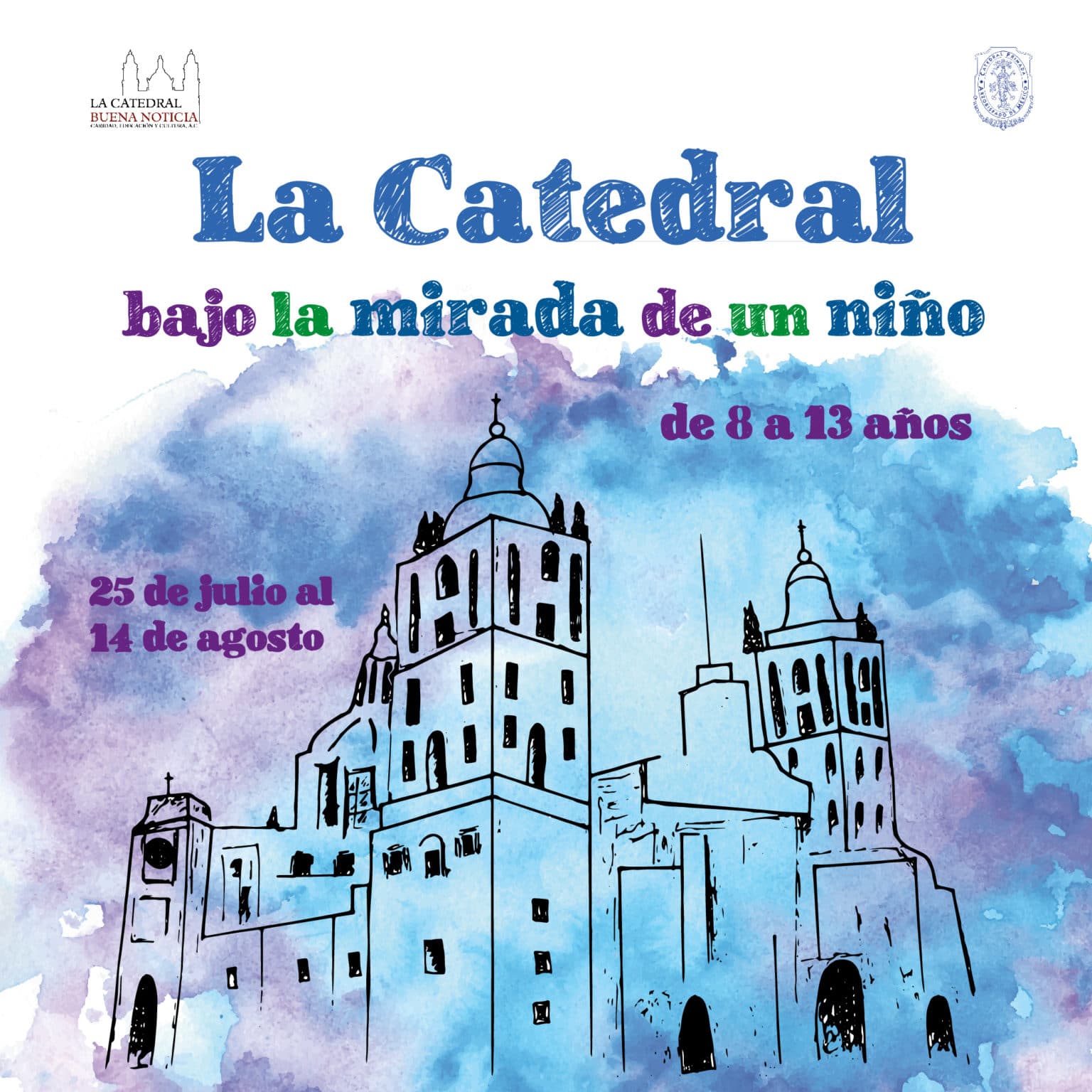 Participa en el concurso de dibujo de la Catedral e México.