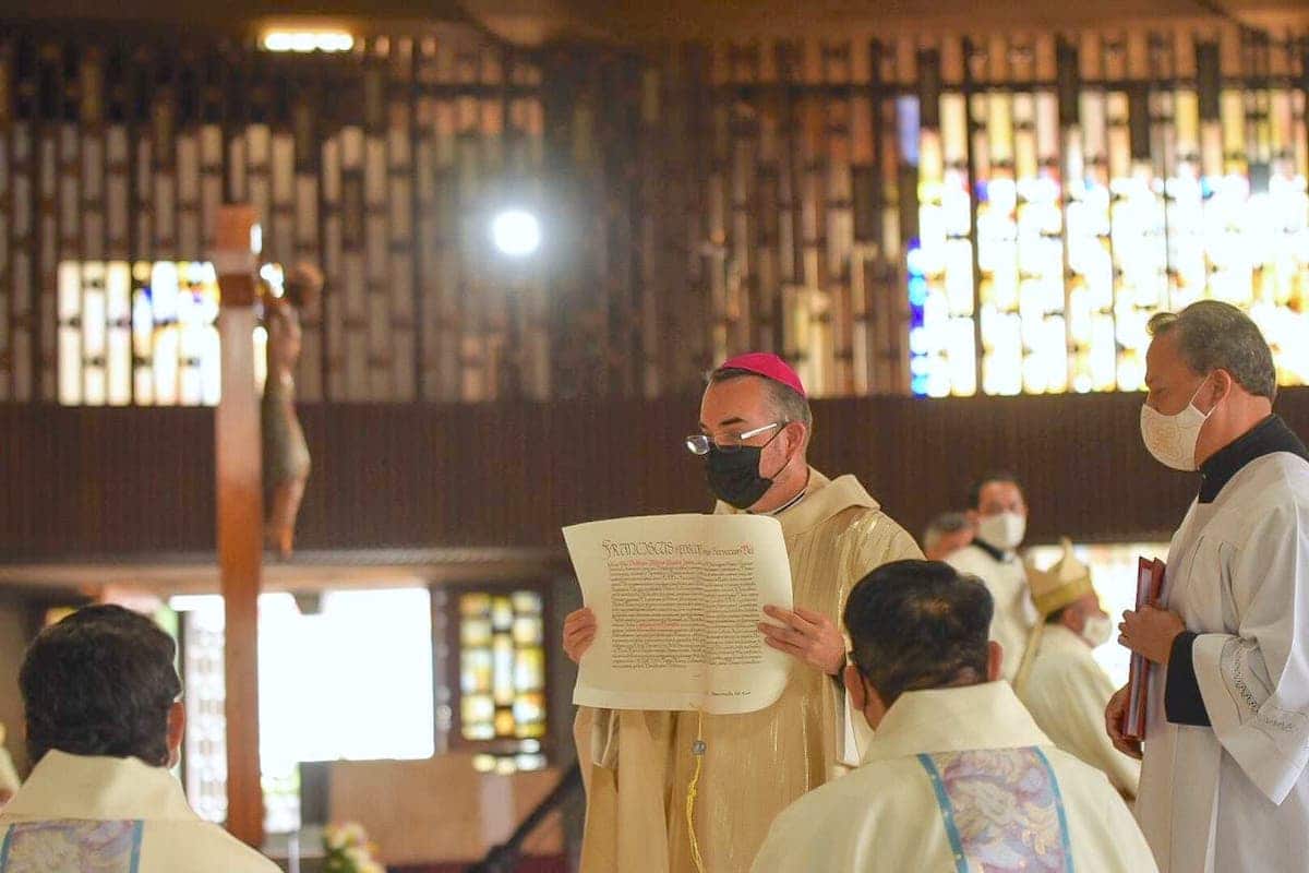 Mons. Andrés Luis García Jasso fue ordenado obispo en la fiesta de San Bartolomé apóstol. Foto: Jonathan Oregon