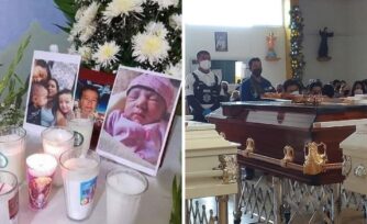 Con Misa, despiden a familia que murió por el huracán Grace