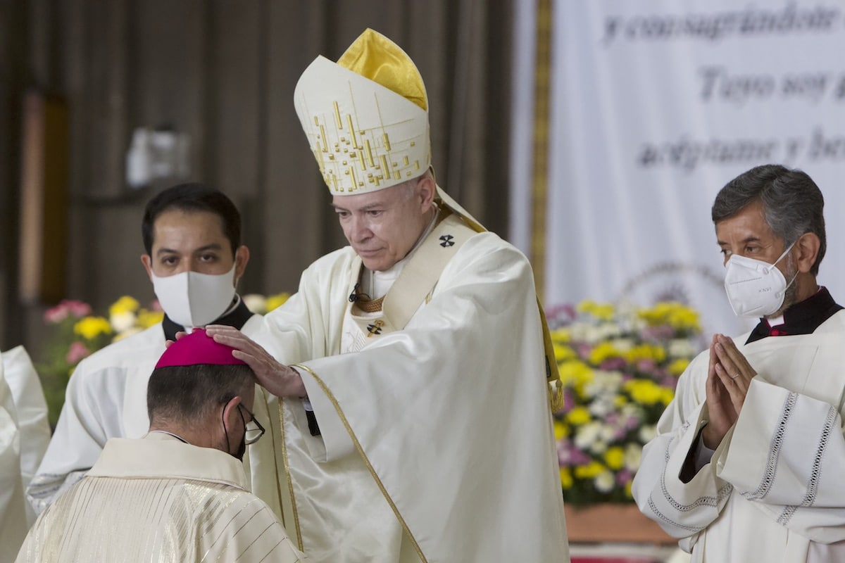 Ordenación de Mons. Andrés García Jasso. Foto: Basílica de Guadalupe