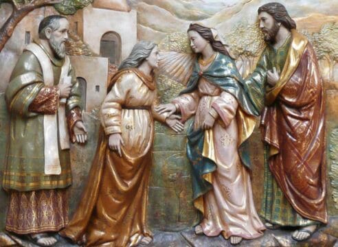 2 enseñanzas del encuentro de la Virgen María y su prima Isabel