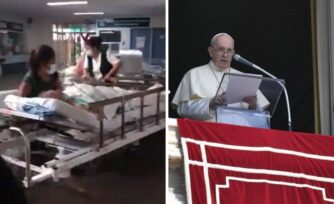 "Estoy cerca", dice el Papa a las víctimas de inundaciones en México