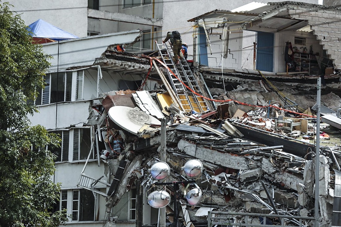 El edificio de Álvaro Obregón 286 se derrumbó en el sismo del 19S de 2017.