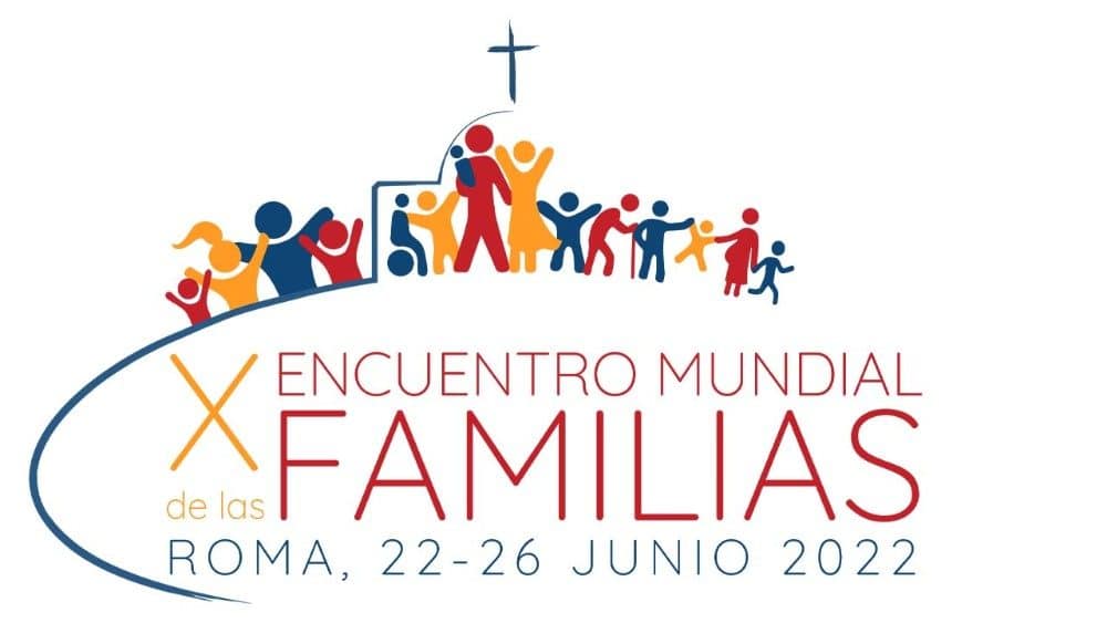 Imagen oficial del X Encuentro Mundial de las Familias 2022.