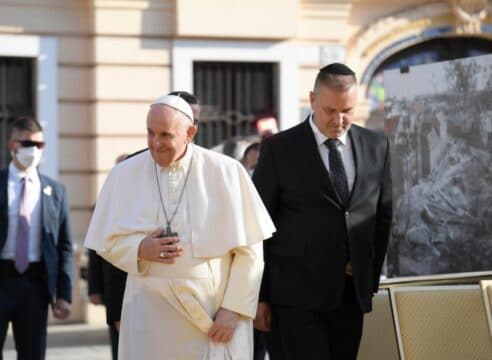 Papa Francisco: católicos y judíos estamos unidos contra toda violencia