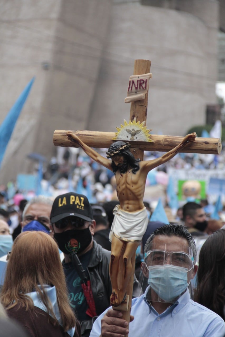 Marcha por la mujer y la vida / Foto: Alejandro García