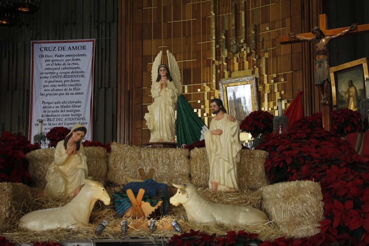 Nacimiento de la Basílica de Guadalupe. Foto: Afredo Márquez.