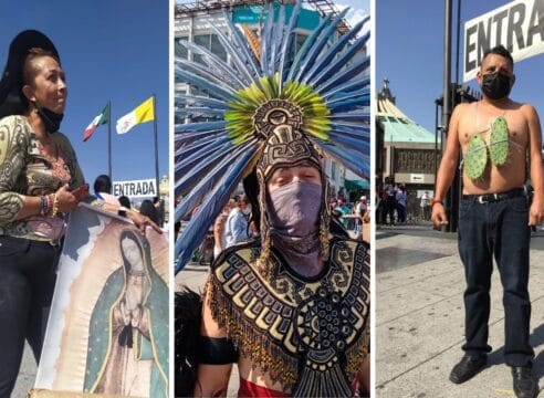 Volvió la alegría al Tepeyac en el día de la Virgen de Guadalupe