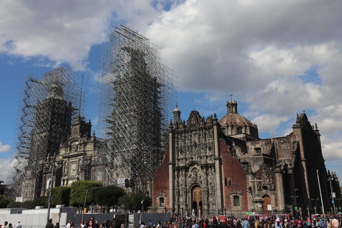 Con las obras, las campanas de la Catedral de México volverán a sonar.