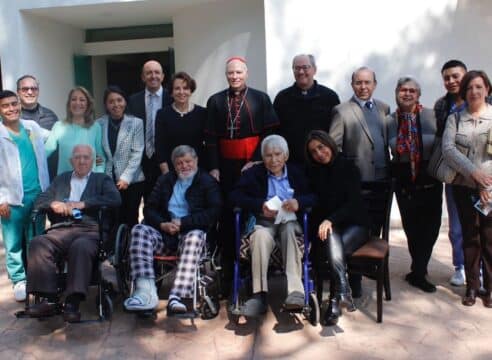 El Card. Aguiar bendijo la primera etapa de la Casa Sacerdotal Cardenal Miranda