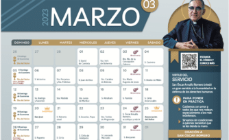 Calendario de Marzo 2023 con festivos para descargar e imprimir