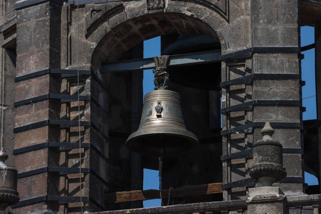 Campana más reciente en la Catedral Metropolitana