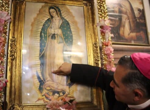 Obispo revela detalle desconocido en la imagen de la Virgen de Guadalupe