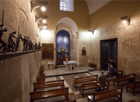 Este es el lugar donde Jesús Resucitado se le apareció a María Magdalena