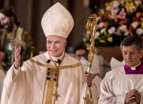 Misa en la Basílica de Guadalupe por el 50 aniversario sacerdotal del Card. Carlos Aguiar Retes