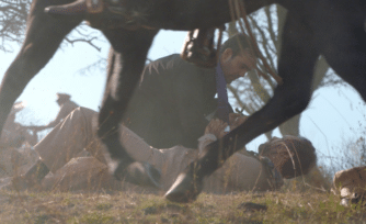 El 'milagro de la multiplicación de los caballos' en la película de san Joselito