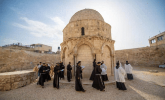 ¿Cuál es el último lugar que pisó Jesucristo en la tierra?