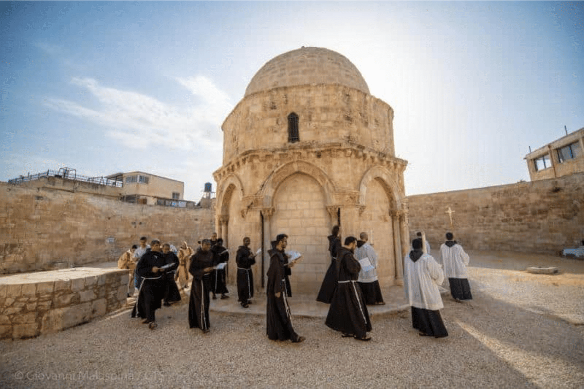 ¿Cuál es el último lugar que pisó Jesucristo en la tierra?