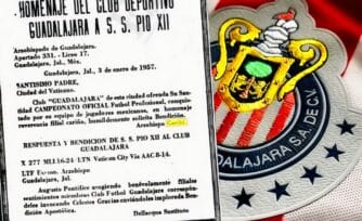 Chivas, único equipo mexicano que tiene la bendición de un Papa