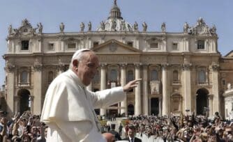 Encuentro mundial sobre la fraternidad con el Papa Francisco en la Plaza de San Pedro