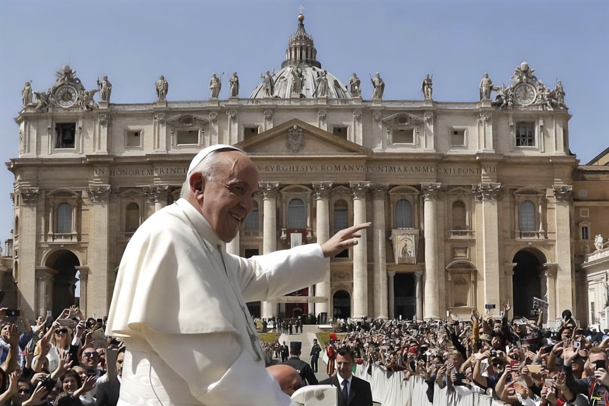 Encuentro mundial sobre la fraternidad con el Papa Francisco en la Plaza de San Pedro