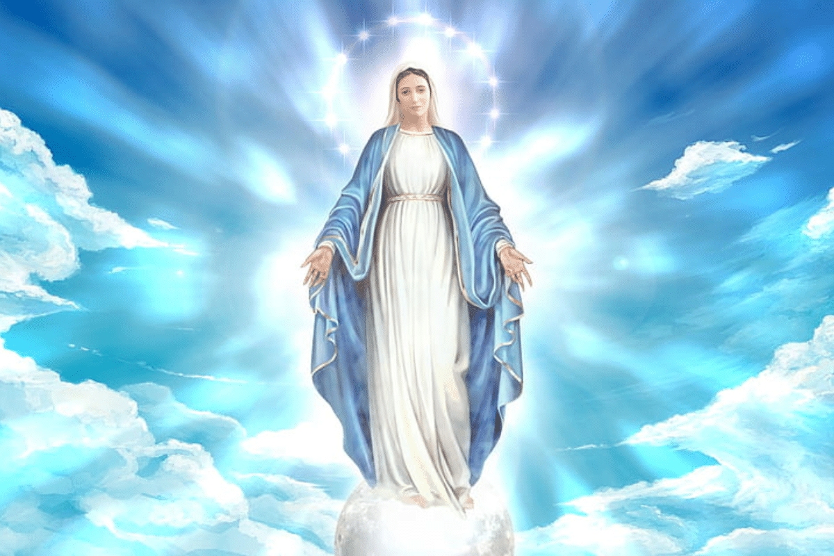 ¿Por qué el azul es el color de la Virgen María?