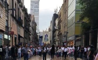 La Virgen María toma las calles del Centro de la CDMX