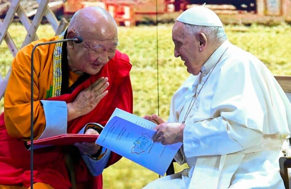 ¿Que dijeron los budistas de la visita del Papa a Mongolia? 