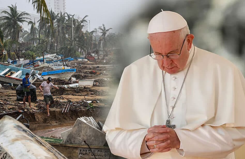 El Papa Francisco pide una ardiente caridad para apoyar a damnificados en Acapulco de Huracán Otis