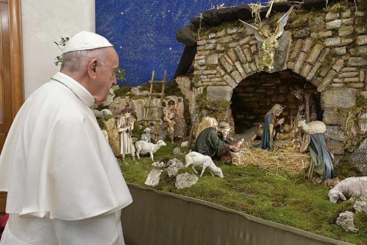 El Papa concede indulgencia plenaria a quien ore ante un Nacimiento navideño