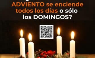 ¿La Corona de Adviento se enciende todos los días o sólo los domingos?